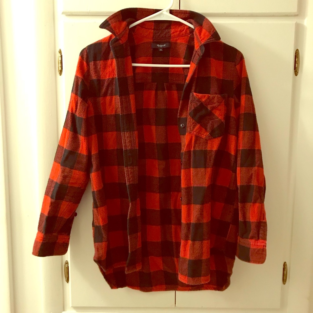 Madewell flannel shirt